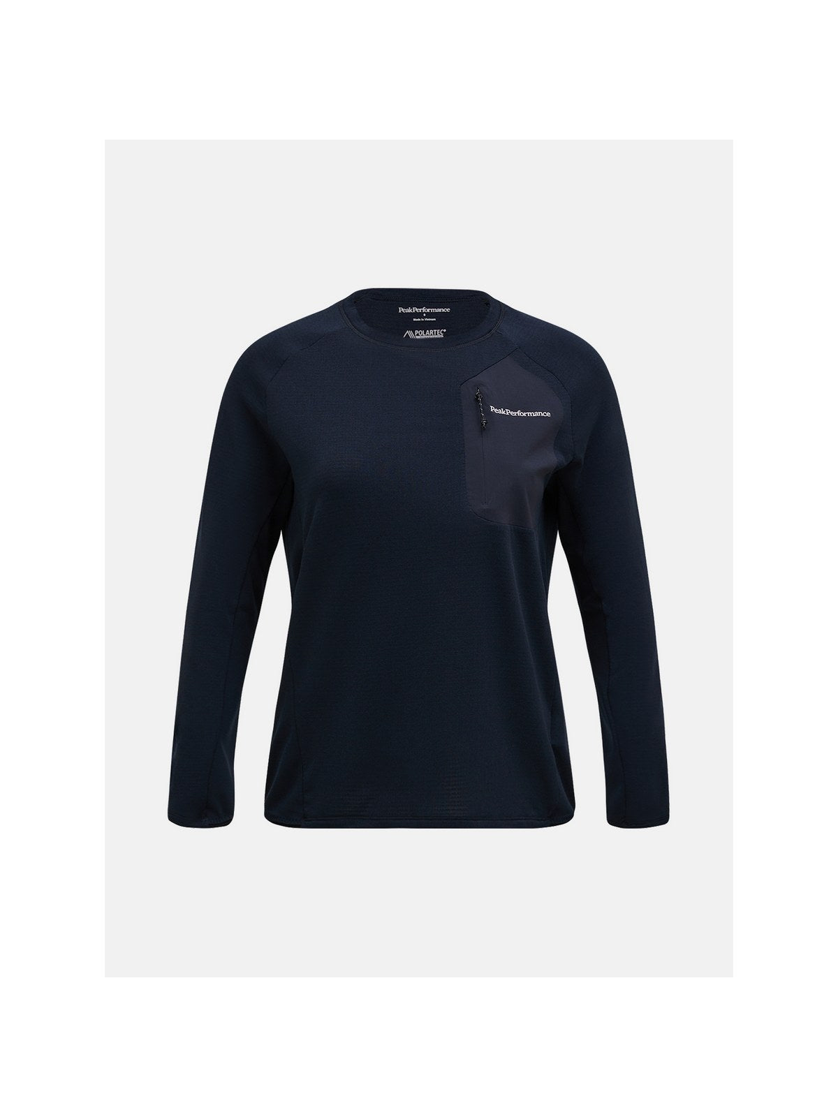 Bluza PEAK PERFORMANCE W Freelight Polartec Grid Crew czarny