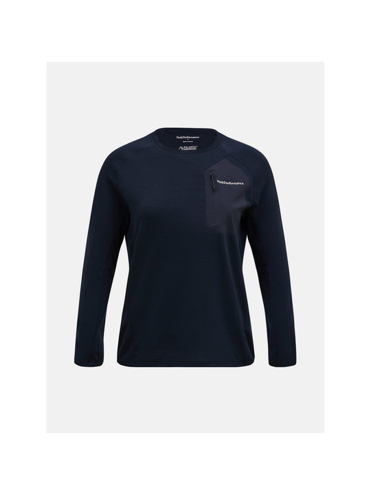 Bluza PEAK PERFORMANCE W Freelight Polartec Grid Crew czarny
