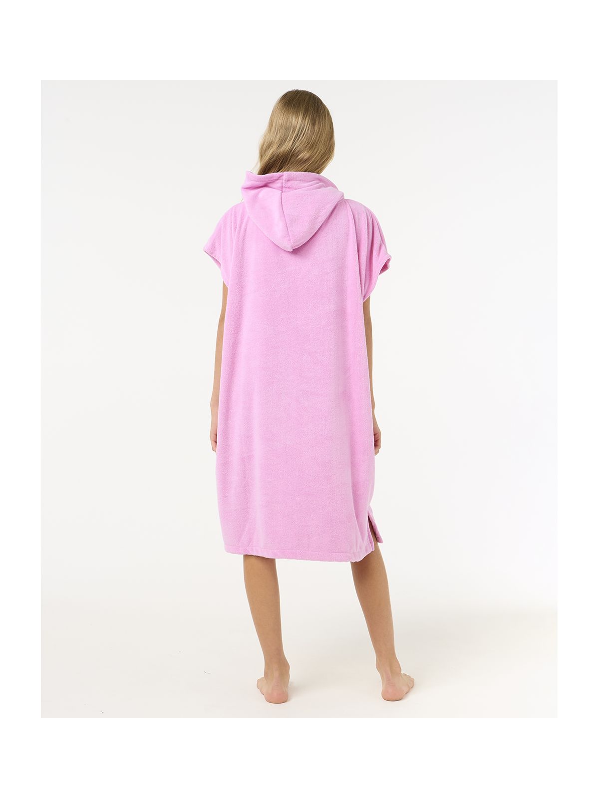 Ponczo damskie RIP CURL Classic Surf Hooded Towel-Girl różowe