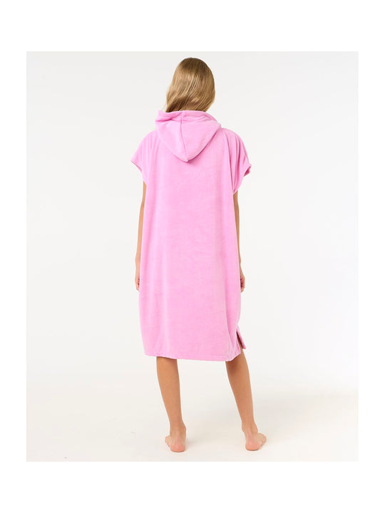 Ponczo damskie RIP CURL Classic Surf Hooded Towel-Girl różowe

