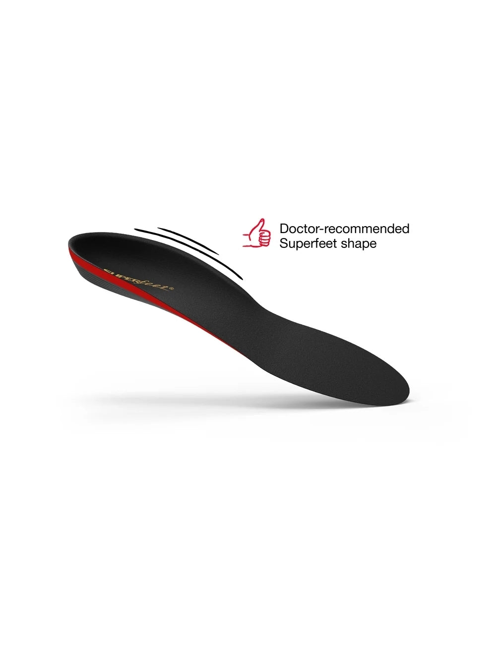 Wkładki SUPERFEET Winter Thin Support czarny