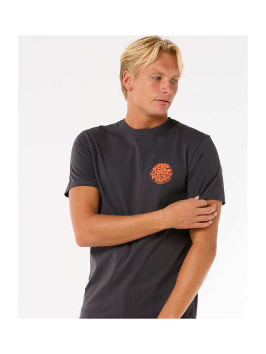 Koszulka RIP CURL Wettie Icon Tee czarny
