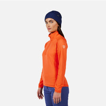 Bluza damska ROSSIGNOL W MID LAYER STRETCH HZ pomarańczowy
