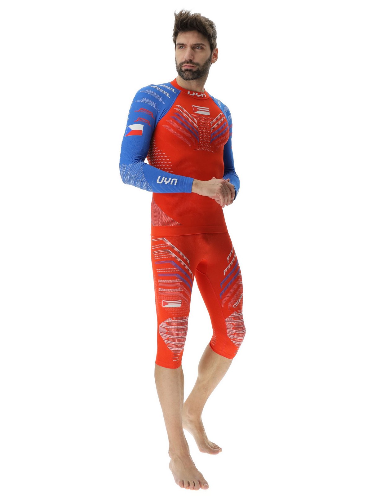 Koszulka termoaktywna UYN Natyon 3.0 Czech Republic Uw Shirt Lg Sl.Turtle Neck