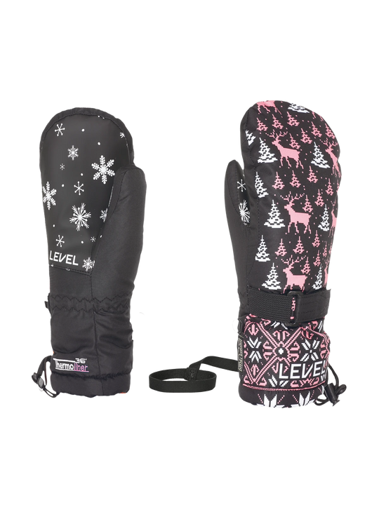 Rękawice LEVEL Junior Mitt Ninja Pink
