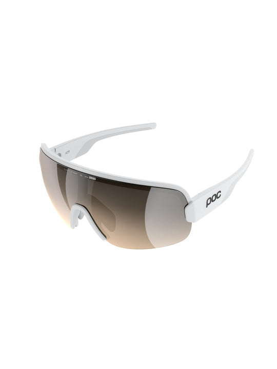 Okulary rowerowe POC Aim biały - Clarity Trail /Partly Sunny Silver Cat 2
