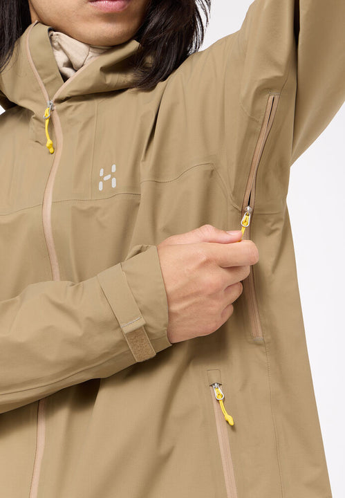 Kurtka HAGLÖFS L.I.M Airak GTX Jacket Men oak brown
