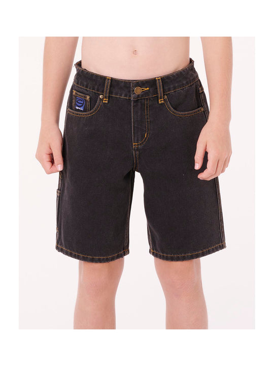 Szorty chłopięce RIP CURL Hyped Up Denim Walkshort-Boy czarne
