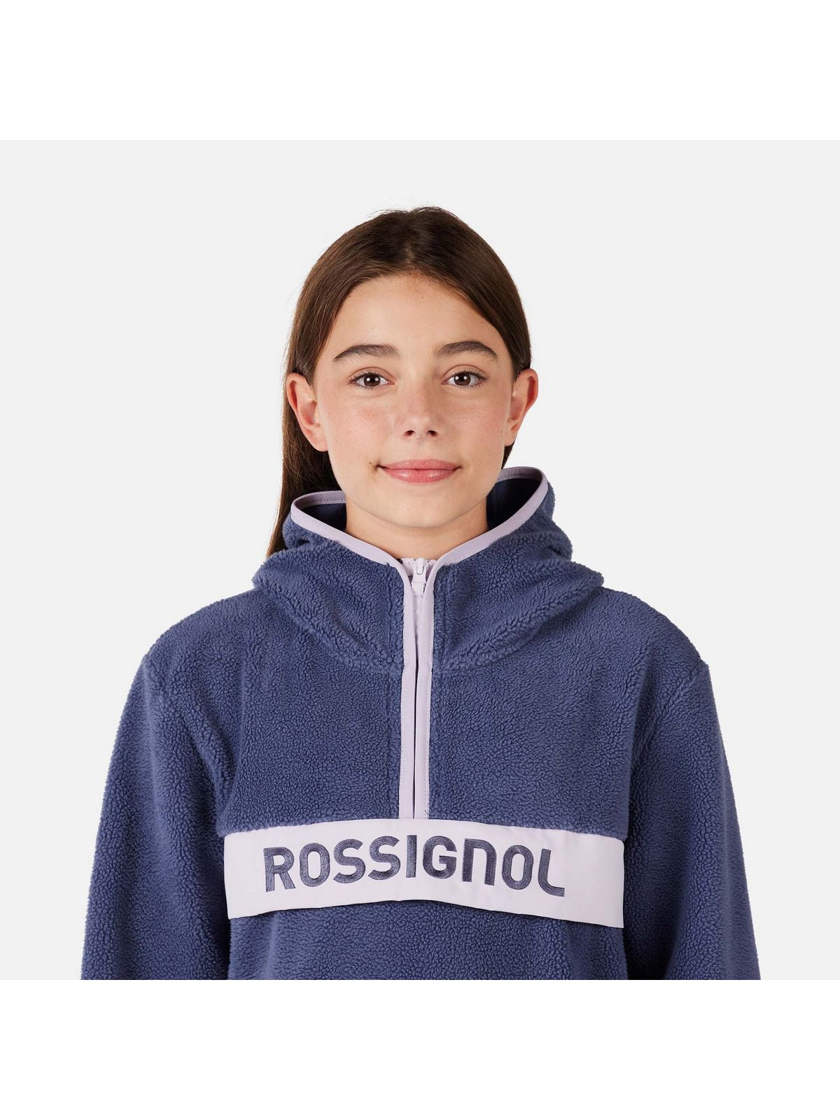 Bluza dziecięca ROSSIGNOL JR ALLTRACK ANORAK FLEECE niebieska
