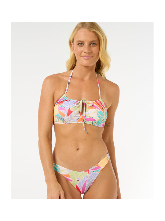 Majtki kąpielowe RIP CURL Cala Vadella Full Pant białe
