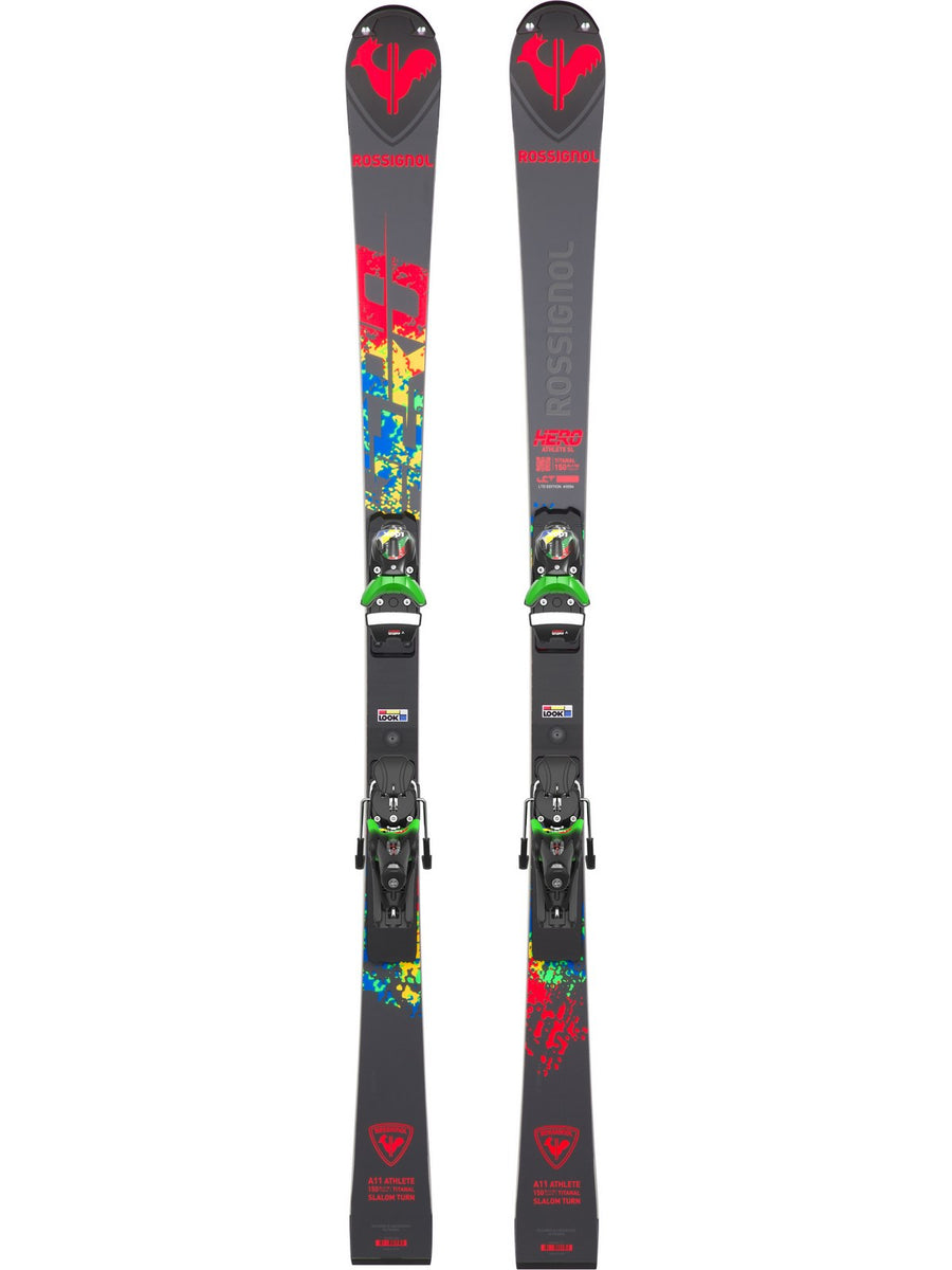 Narty ROSSIGNOL Athlete HERO SL 150 LTD (R22) + wiązania LOOK SPX12 ...