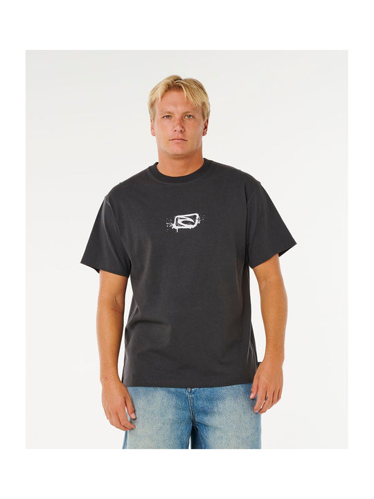 Koszulka męska RIP CURL Medina Inner Vision Spray Tee czarna
