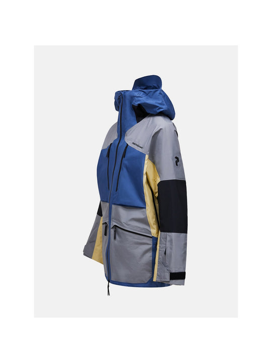 Kurtka narciarska męska PEAK PERFORMANCE Vertical GORE-TEX Pro 3L Shell Jacket niebieska
