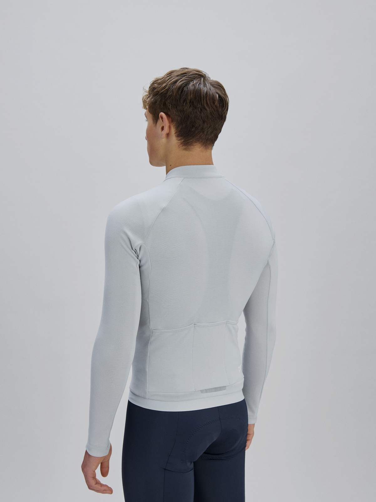 Koszulka rowerowa POC M's Thermal Lite LS Jersey szara
