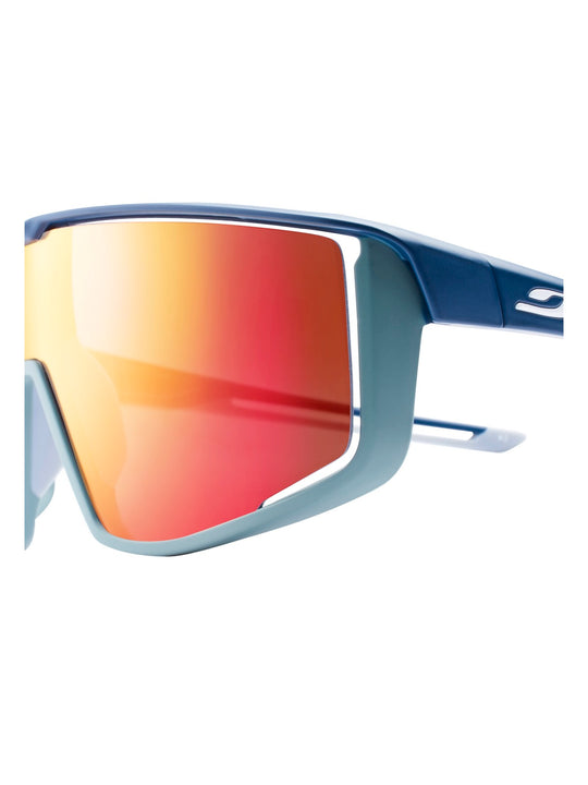 Okulary rowerowe JULBO FURY - granatowy/zielony | Spectron Cat 3
