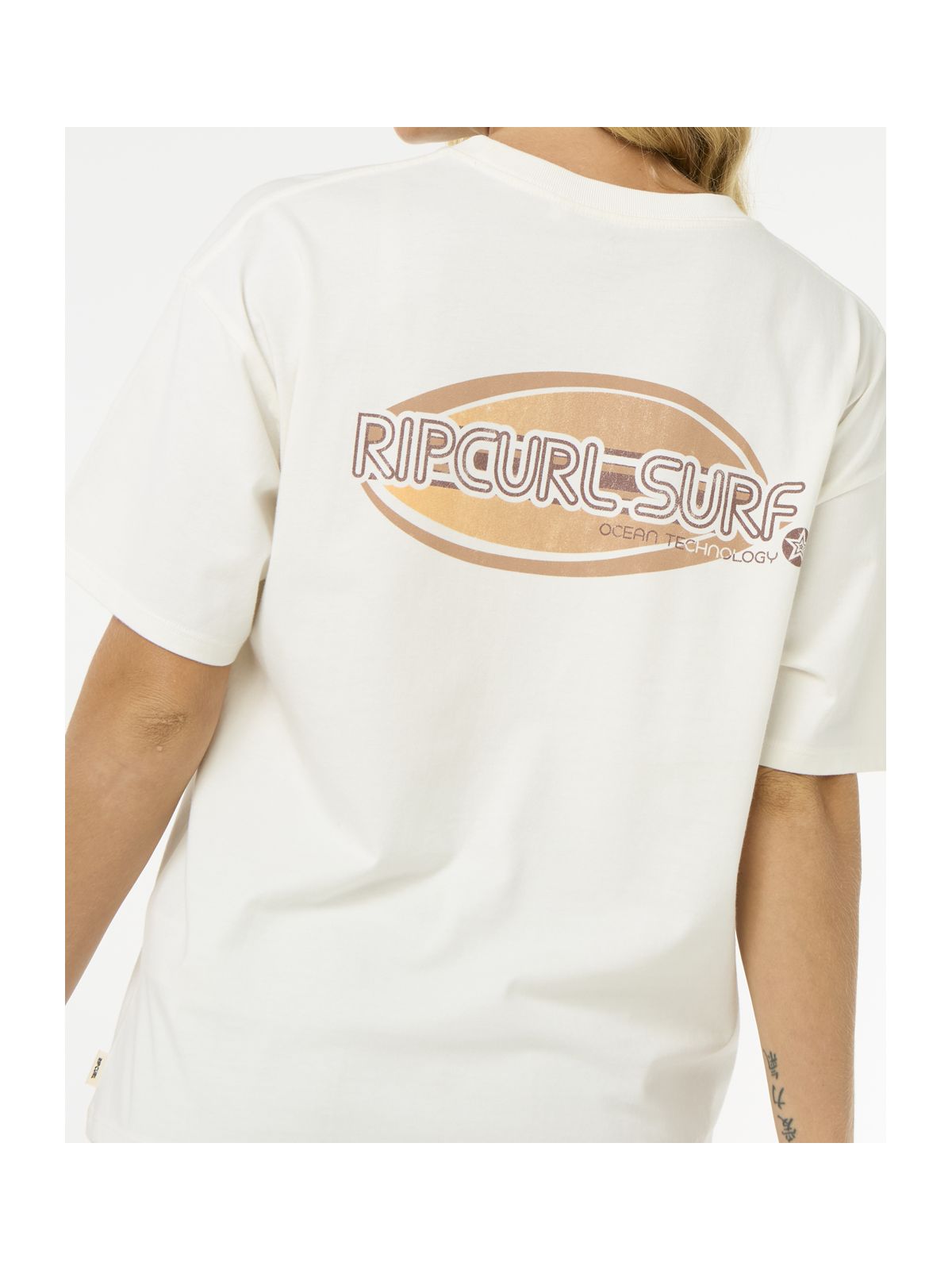 Koszulka RIP CURL Las Dalias Heritage Tee biały