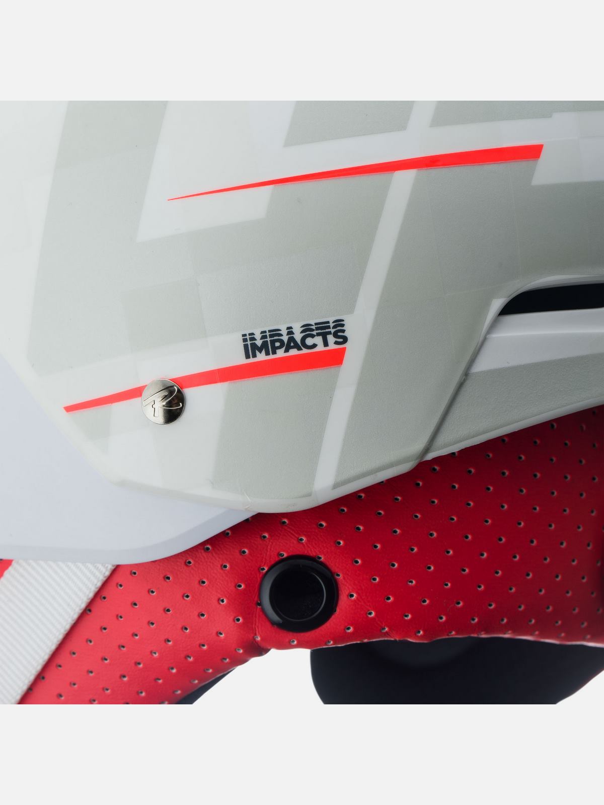 Kask narciarski ROSSIGNOL HERO Slalom Impacts white z gardą