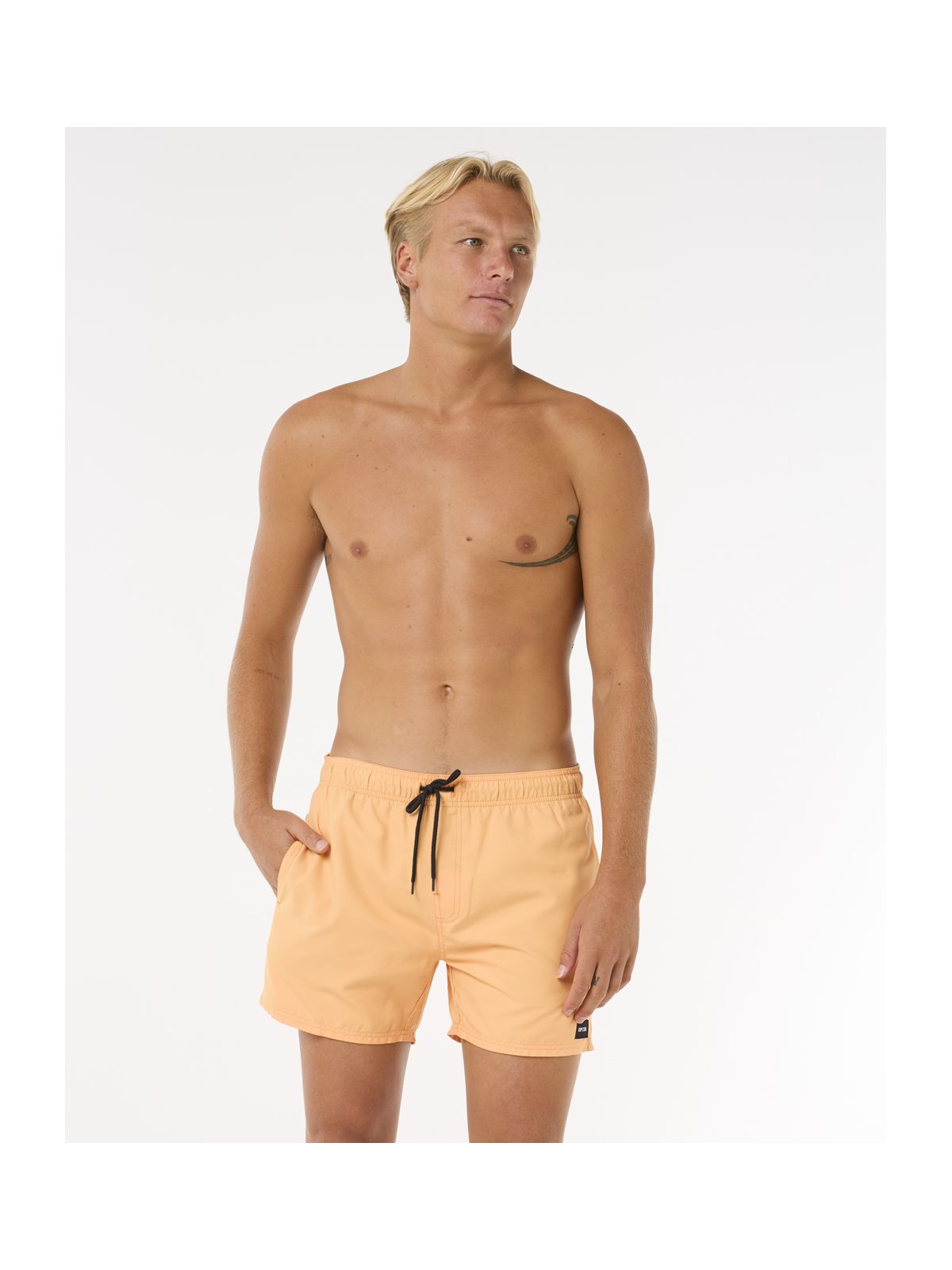 Szorty kąpielowe męskie RIP CURL Offset Volley pomarańczowe