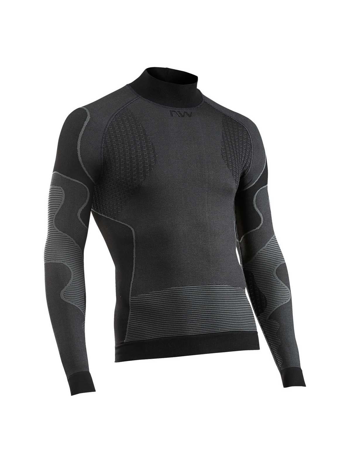 Koszulka termoaktywna NORTHWAVE High Neck Revolution Baselayer LS – Black