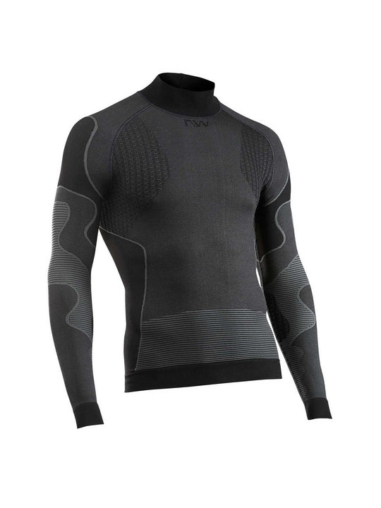 Koszulka termoaktywna NORTHWAVE High Neck Revolution Baselayer LS – Black
