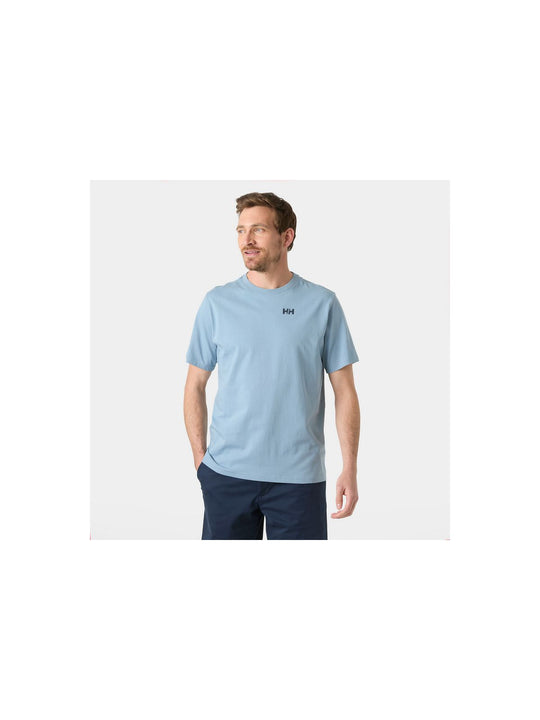 Koszulka męska HELLY HANSEN Shoreline T-Shirt 3.0 niebieska
