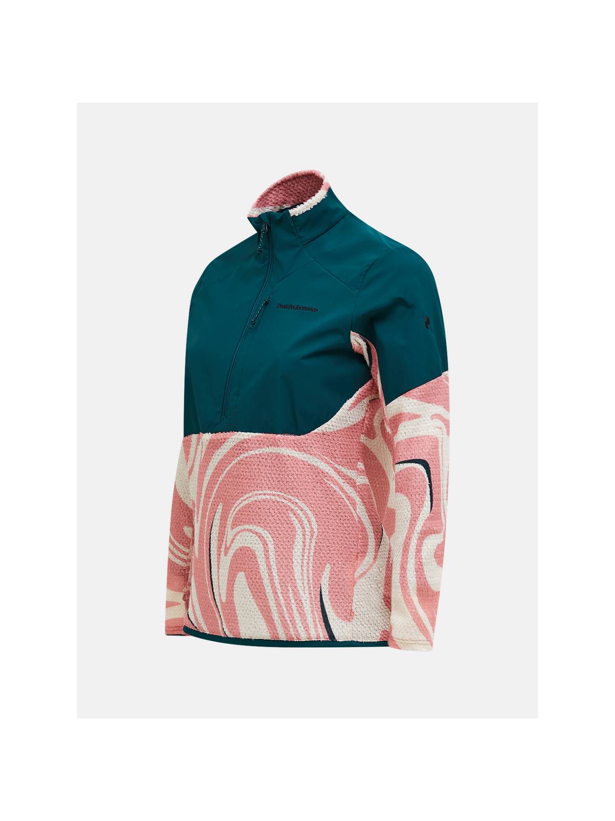 adventuresports bluza-peak-performance-w-freelight-aop-polartec-alpha-half-zip-g81129010-310 detail