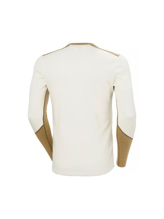 Bielizna termiczna męska HELLY HANSEN LIFA MERINO MIDWEIGHT CREW biała
