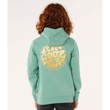 Bluza dziecięca RIP CURL Wetsuit Icon Hood-Kid zielona

