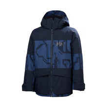 Kurtka narciarska dziecięca HELLY HANSEN JR SUMMIT 2.0 JACKET granatowa
