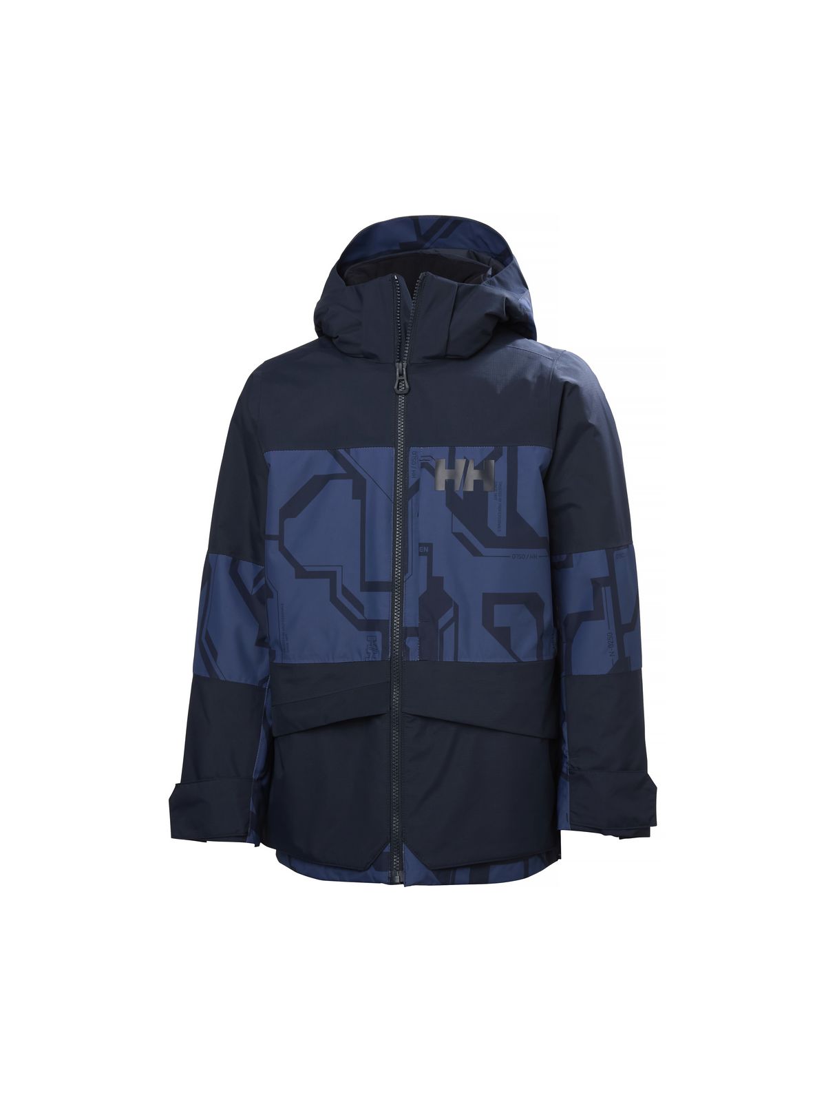 Kurtka narciarska dziecięca HELLY HANSEN JR SUMMIT 2.0 JACKET granatowa