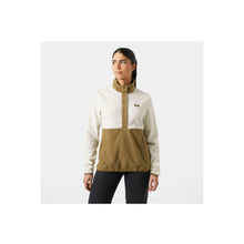 Bluza damska HELLY HANSEN W Daybreaker Snap Pullover kolor brązowy
