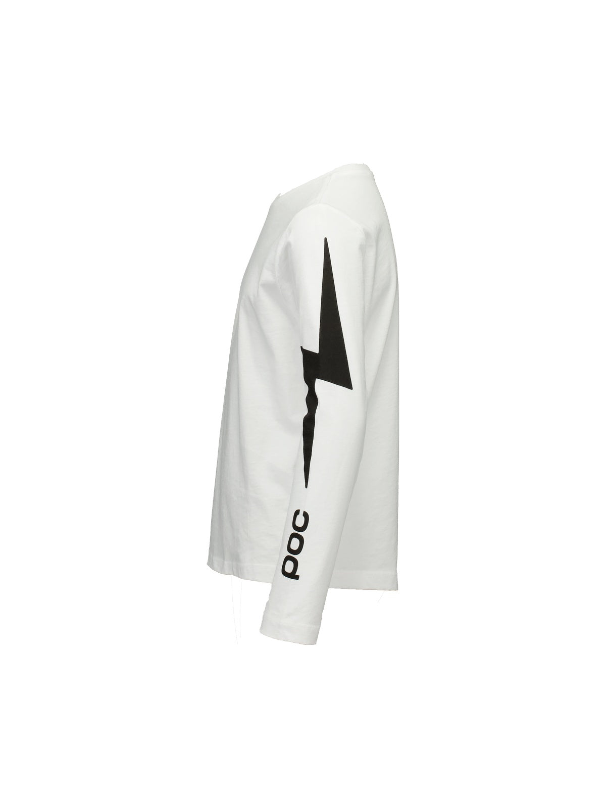 Koszulka dla dzieci POC L/S Tee Jr biały