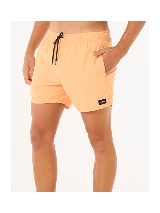 Szorty kąpielowe męskie RIP CURL Offset Volley pomarańczowe
