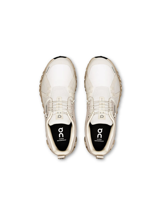 Buty damskie sneakersy ON RUNNING Cloud 6 WaterProof perłowy
