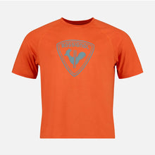 Koszulka treningowa męska ROSSIGNOL Westweg Shield Tee złoty - Adventure Sports
