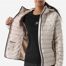 Kurtka damska MILLET W Fitz Roy Warm Hoodie W beżowa
