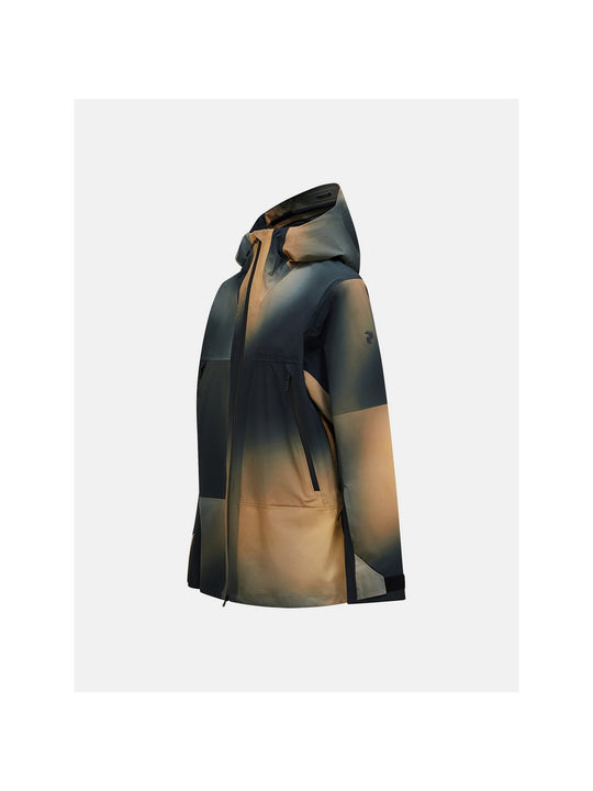 Kurtka PEAK PERFORMANCE M Edge 3L AOP Jacket Multicolor
