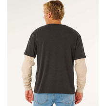 Koszulka męska RIP CURL Inner Visions Smashed L/S Tee czarna
