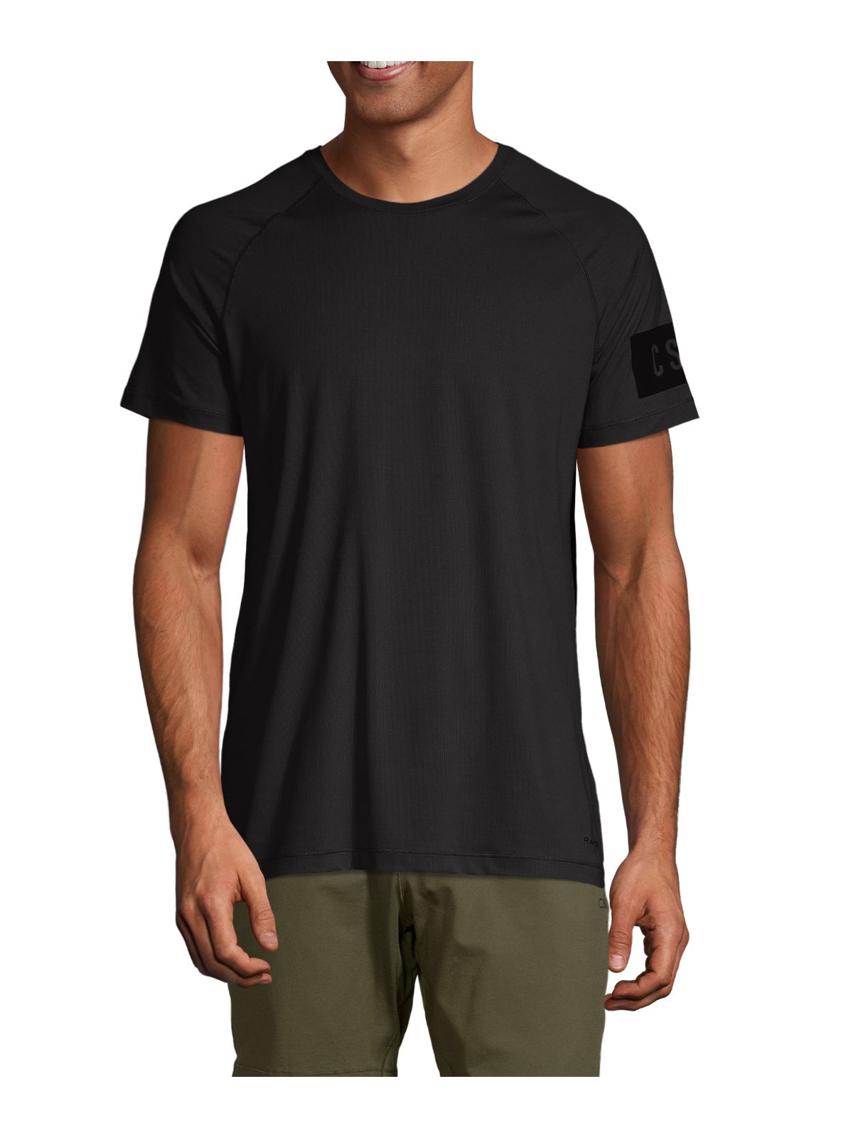 Koszulka męska treningowa CASALL M Rapidry Tee czarny