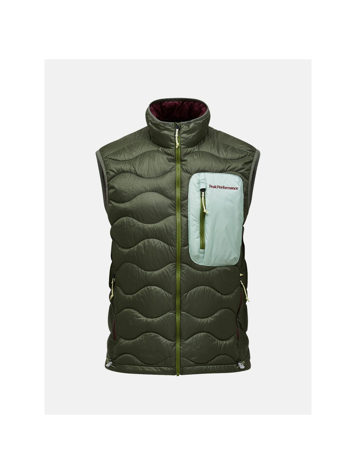Kamizelka męska PEAK PERFORMANCE Helium Utility Down Vest zielona