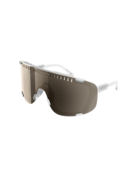 Okulary rowerowe POC Devour transparentny - Clarity Trail/Partly Sunny Silver cat 2
