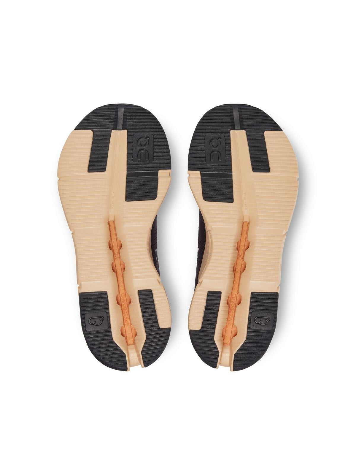 Buty damskie ON RUNNING W Cloudnova grafitowo piaskowy