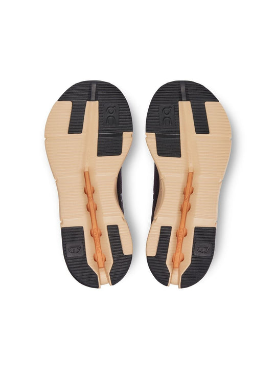 Buty damskie ON RUNNING W Cloudnova grafitowo piaskowy
