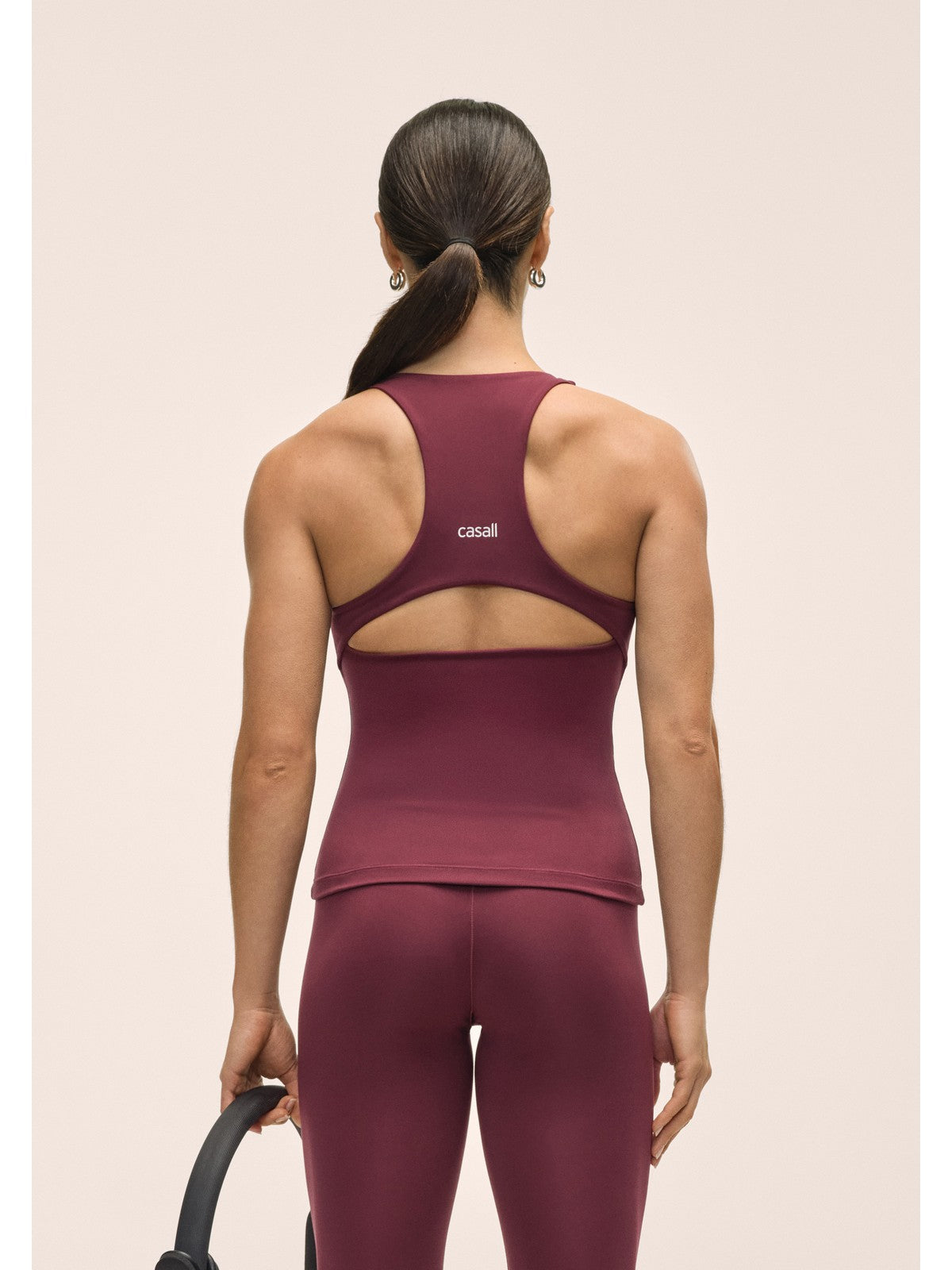 Koszulka CASALL Soft Touch Bra Tank kolor bordowy