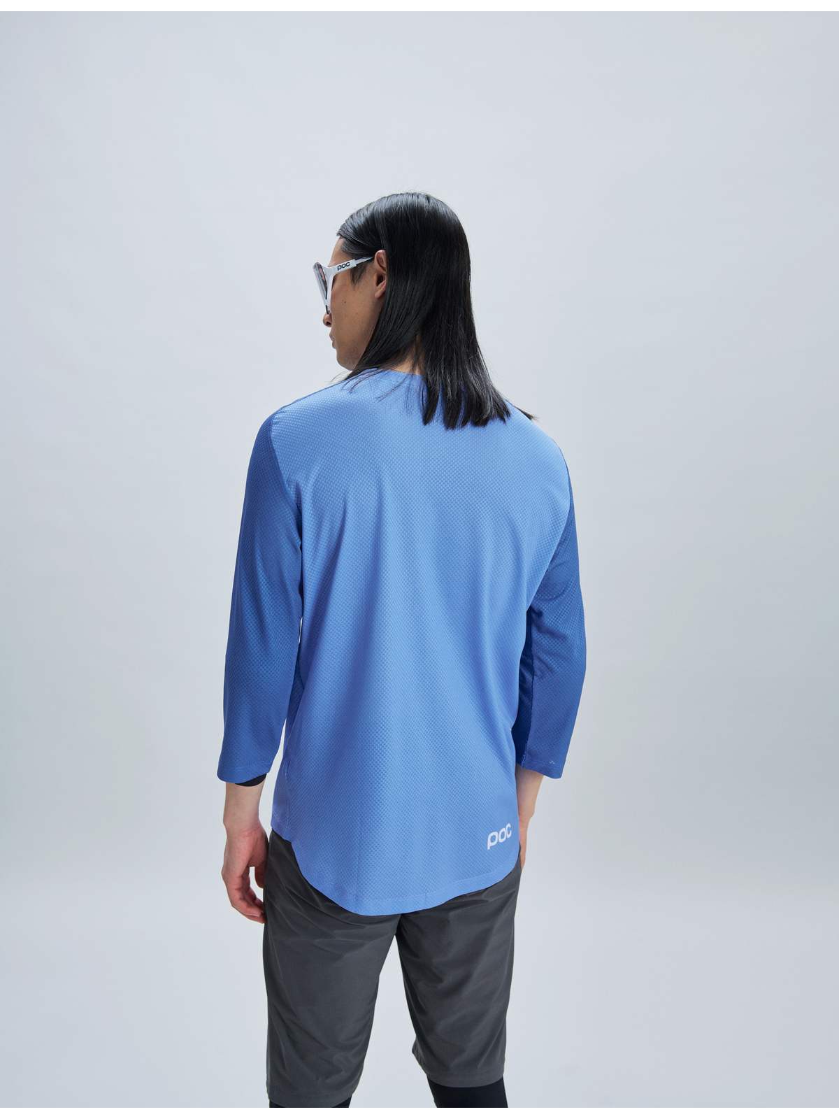 Koszulka rowerowa POC M’s Motion Air 3/4 Jersey niebieski - Adventure Sports