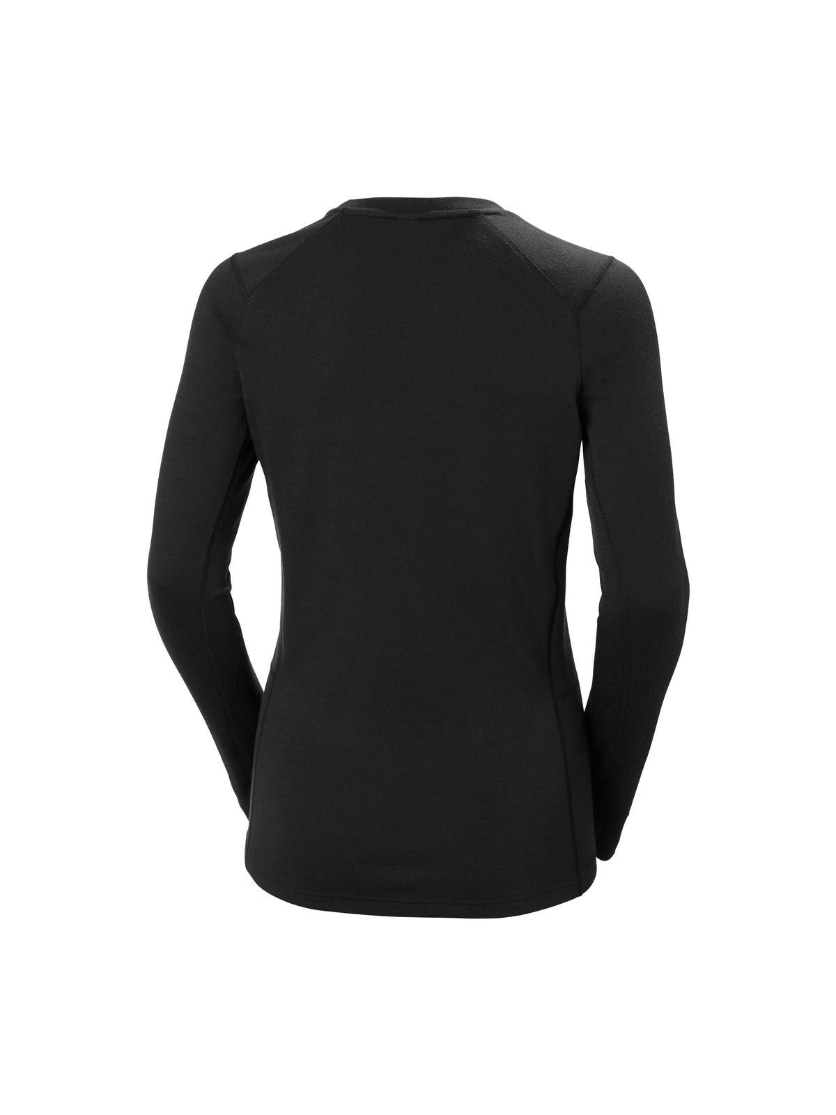 Koszulka damska HELLY HANSEN W Lifa Merino Midweight Crew kolor czarny