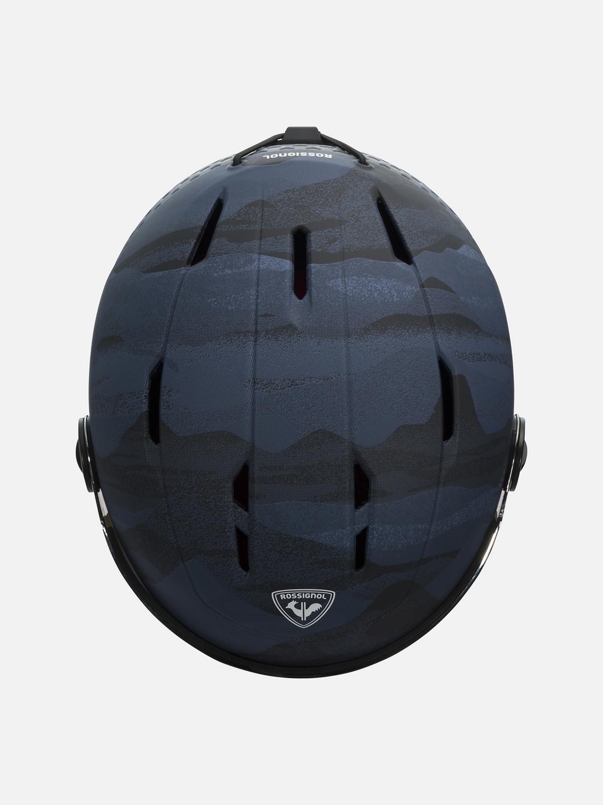 Kask narciarski ROSSIGNOL Whoopee Visor IMPACTS granatowy
