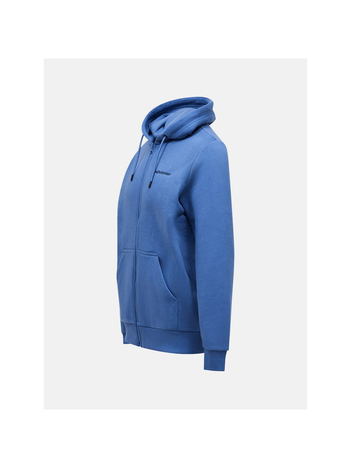 Bluza męska PEAK PERFORMANCE Original Small Logo Zip Hood niebieska