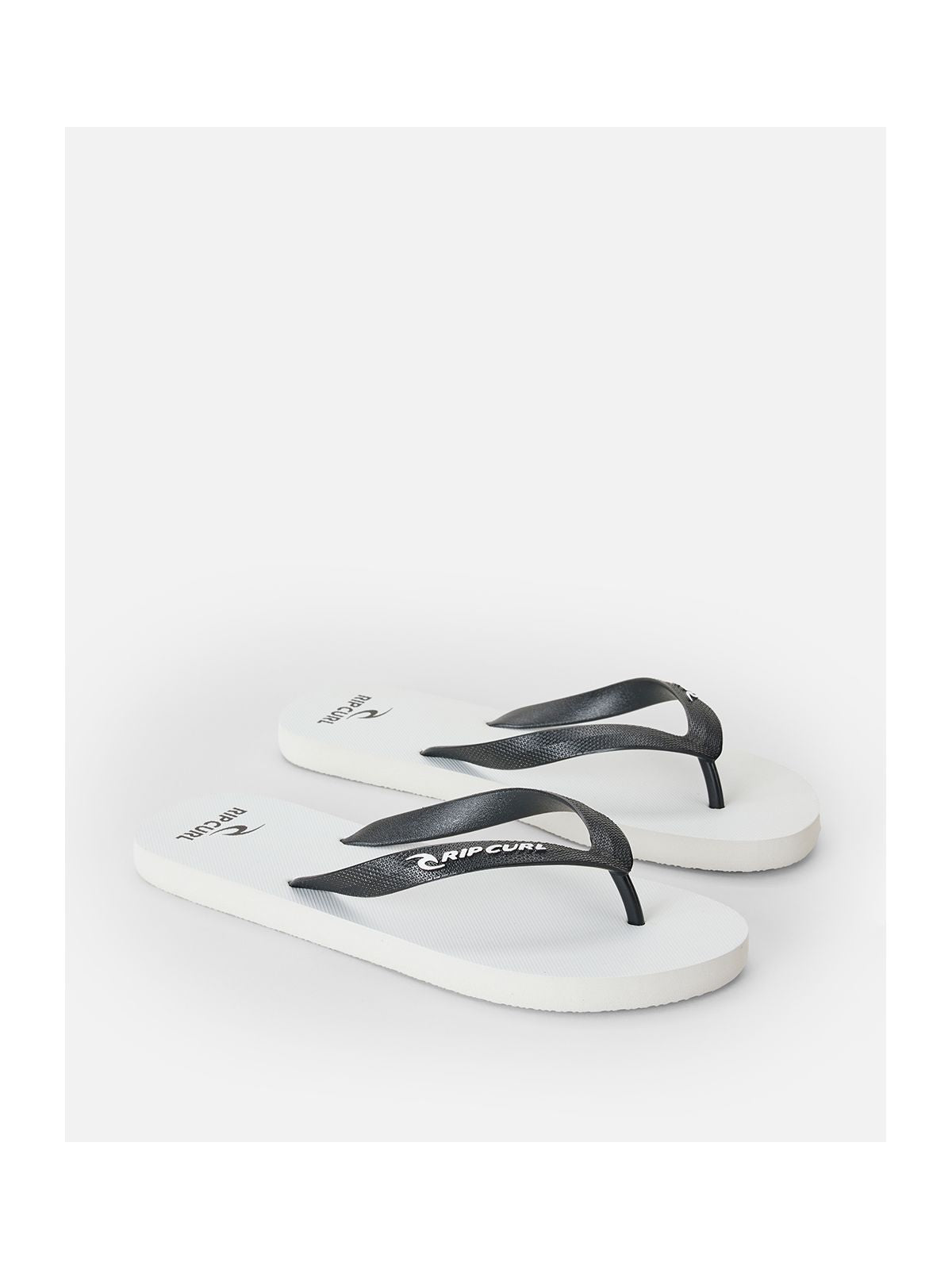 Japonki męskie RIP CURL Brand Logo Bloom Open Toe białe