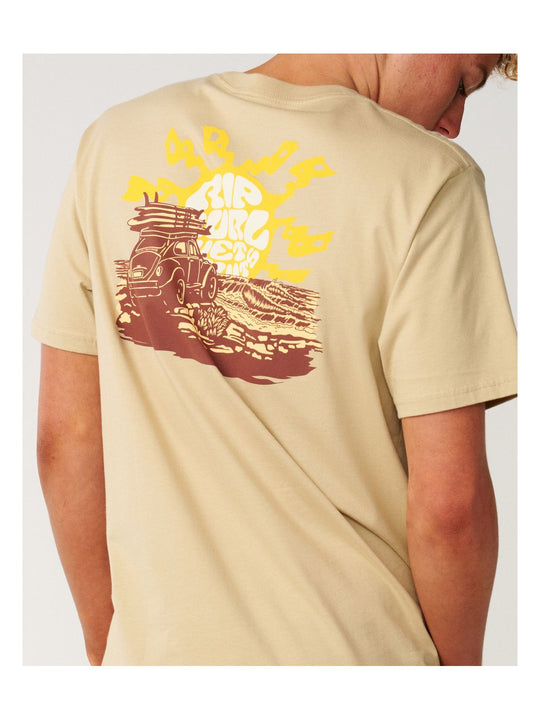 Koszulka męska RIP CURL Surf Trip Tee zielona
